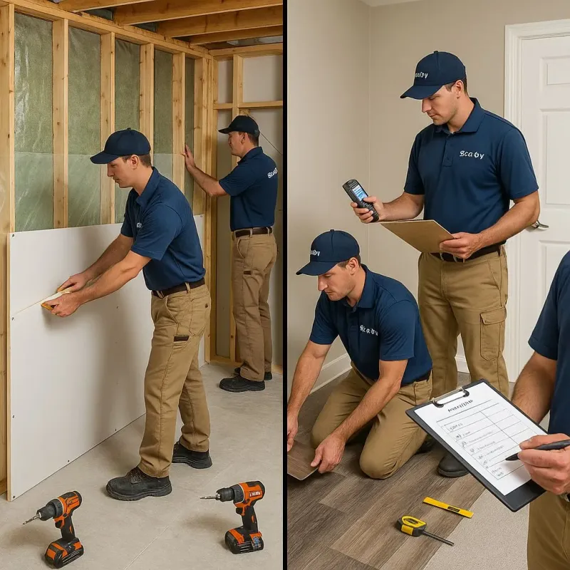 Repairs and Reconstruction process in Ruidoso, NM