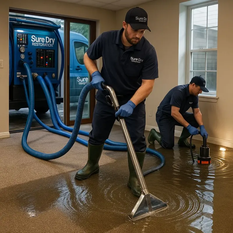 Water Extraction and Removal process in Ruidoso, NM